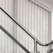 Luxaflex Semi-Transparent Grey & Black - 127mm Luxaflex Semi-Transparent Grey & Black - 127mm